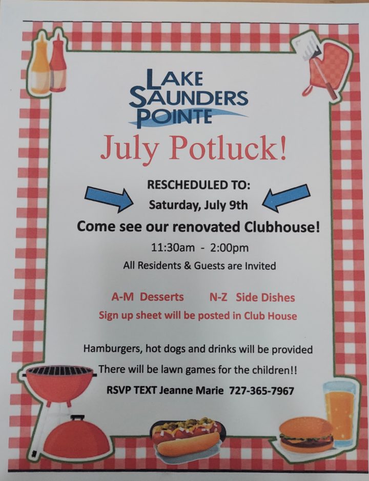 July Potluck